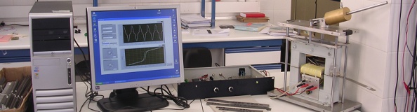 Permeámetro AC de circuito magnético cerrado (vista general)