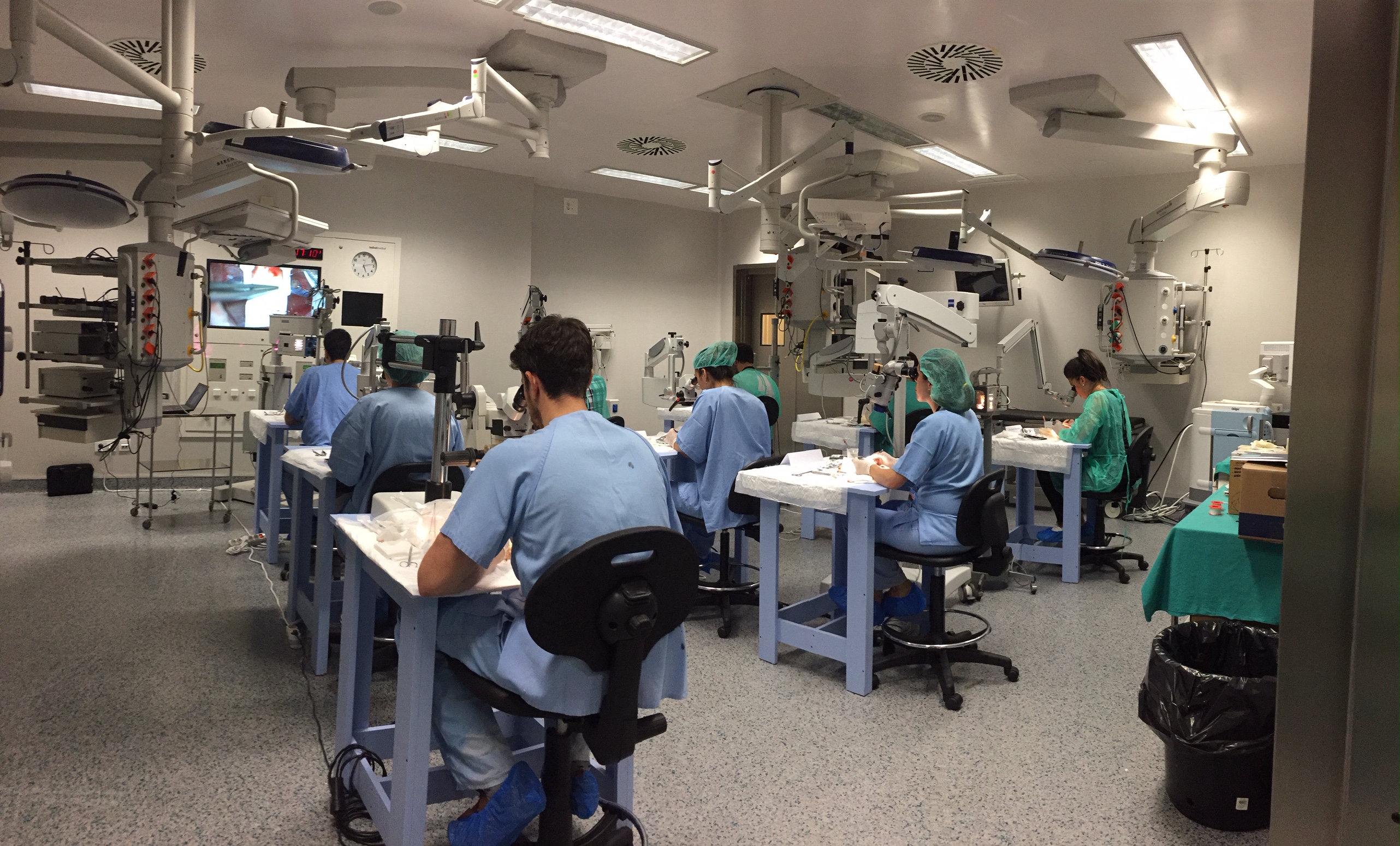 Quirófanos del SCT de cirugía experimental (IACS-Universidad de Zaragoza)